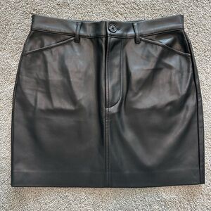 Susana Monaco Black Pencil Mini Skirt Night Out
